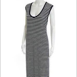 NEVER WORN-J Crew Stripe Maxi Dress